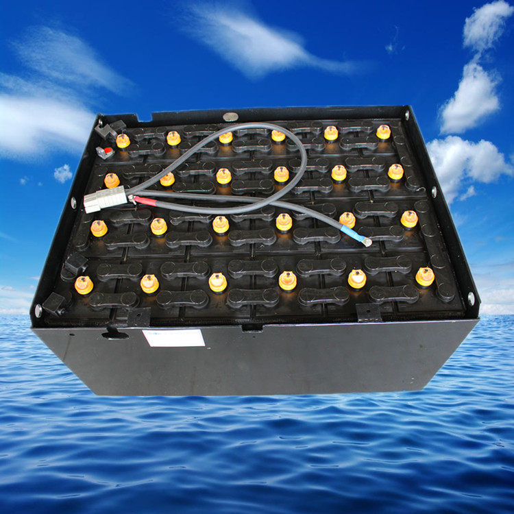 Kobelco 2 5T forklift battery Lead-acid battery Traction lead-acid battery 10VBS550H48V battery