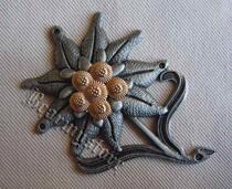 Original style Deutsche Mountain Master Edelweiss hat emblem two-piece mountain hats