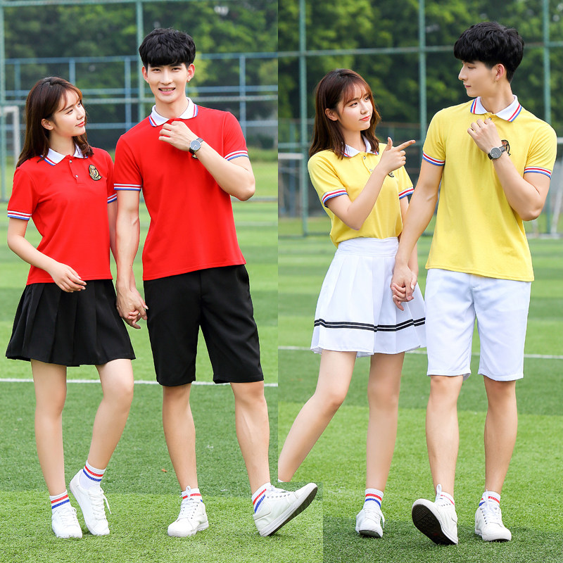 Graduation photo Class dress British style Korean junior high school high school students School uniform suit Sixth grade games opening ceremony