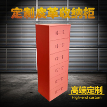 Customized leather storage cabinet baby baby children wardrobe drawer storage finishing five-six chest chest bedside table