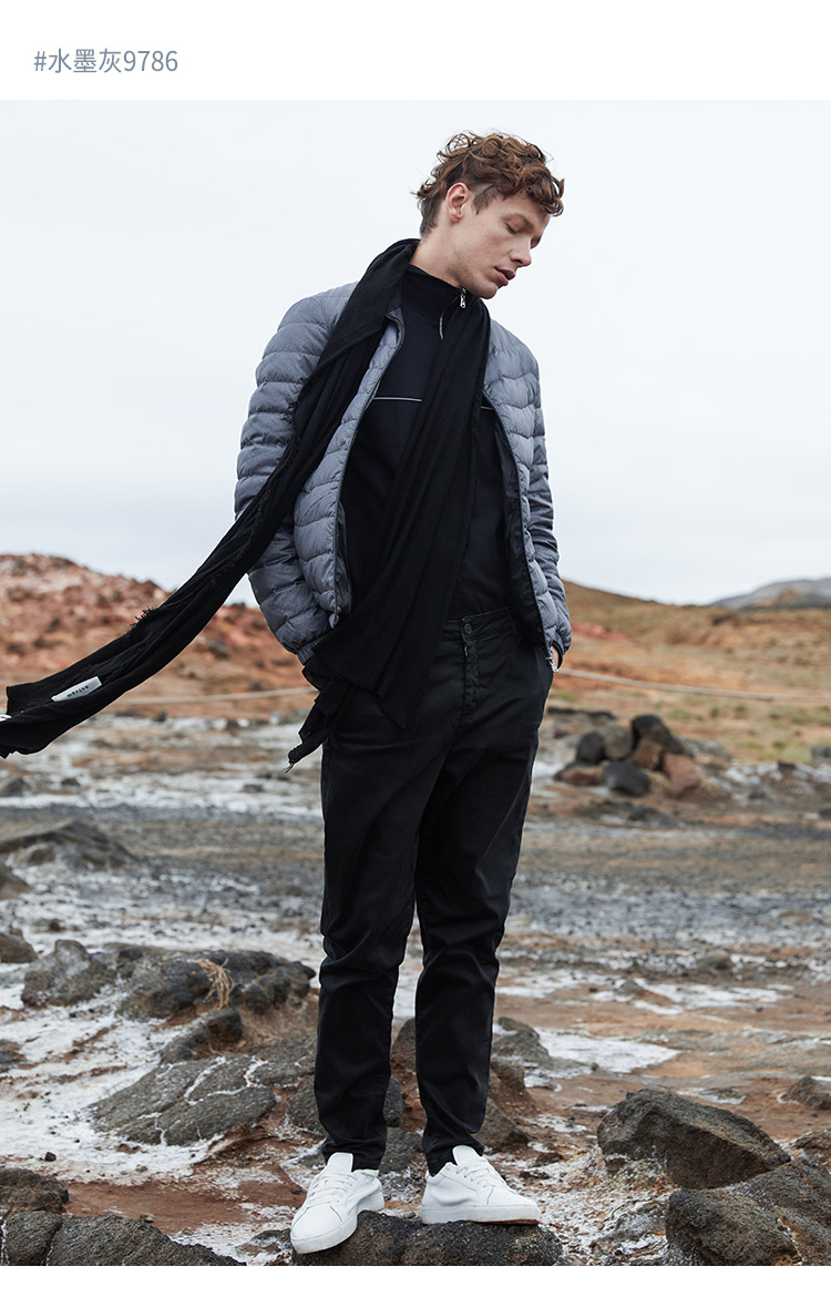 Blouson homme BOSIDENG    en Nylon - Ref 3123063 Image 24
