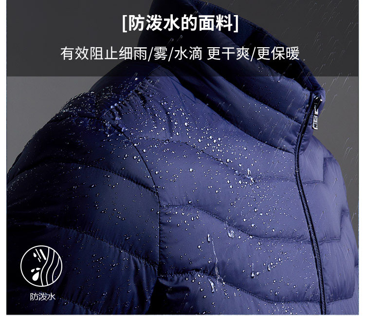 Blouson homme BOSIDENG    en Nylon - Ref 3123063 Image 12