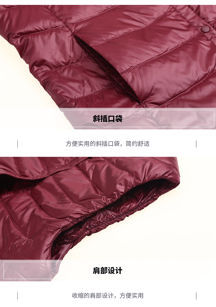 Débardeur hiver femme BOSIDENG    en Nylon - Ref 3175921 Image 18