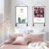 Phòng khách đẹp Bắc Âu sơn trang trí tường sofa tấm thảm hiện đại tối giản sáng tạo nhà hàng phòng ngủ hoa treo vải thảm treo tường giá rẻ Tapestry