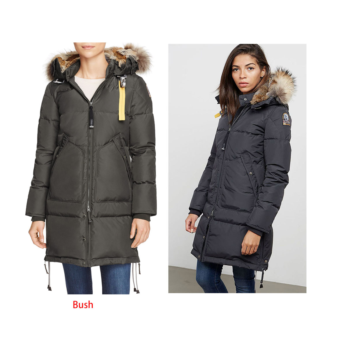 parajumpers women's long bear coat