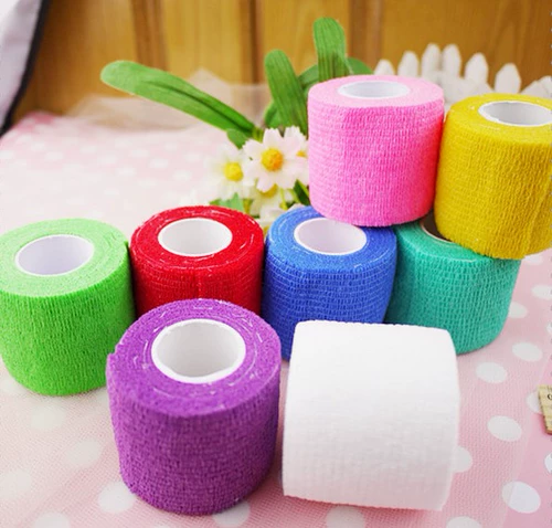 Pet Beauty Packet Packe Paper Self -Tycky Yorksia Headwear Bangage длинная волоса для волос ткань для волос