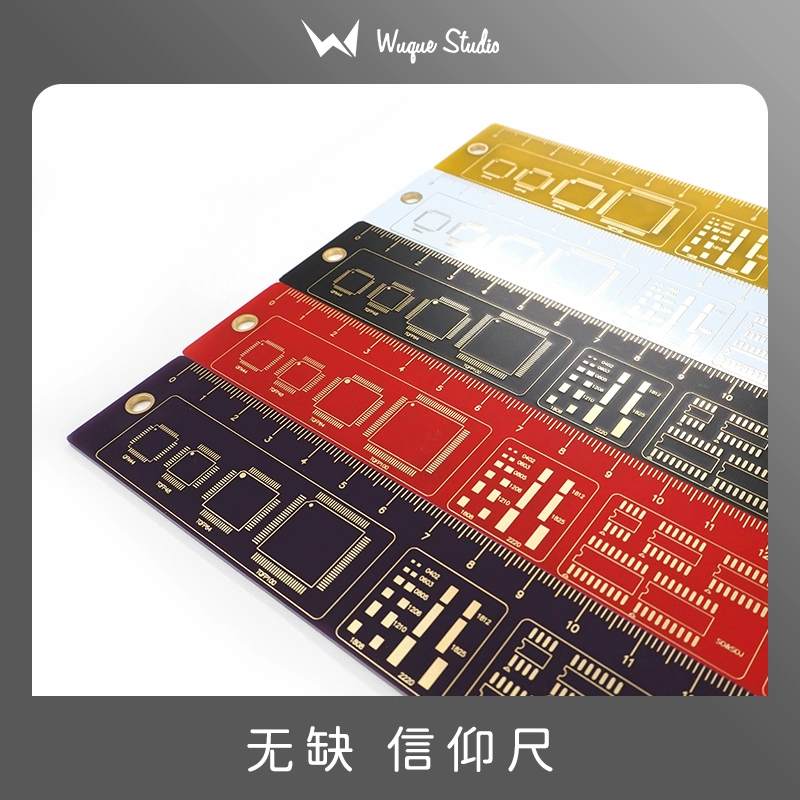 «Wuquestudio» не имеет веры правителя Shen Jin PCB Straight Ruler