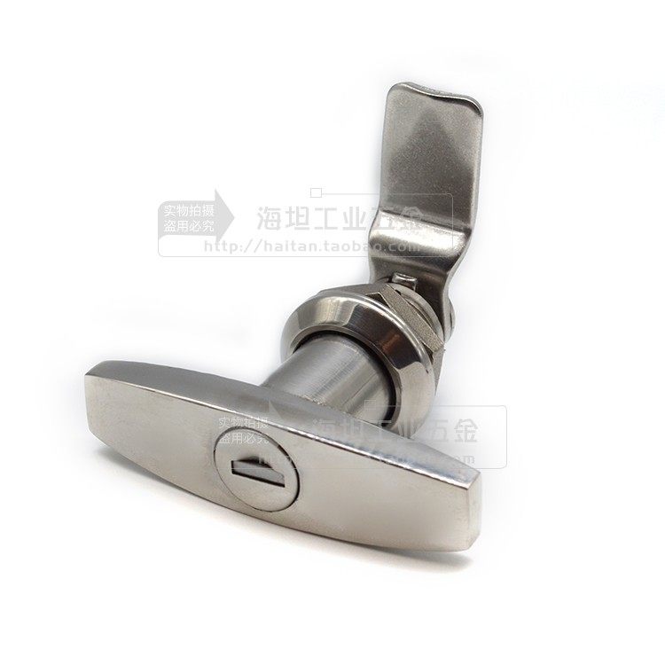 316 stainless steel T type handle lock environmentally-friendly door lock box lock handle lock MS324 enclosure host shell door lock