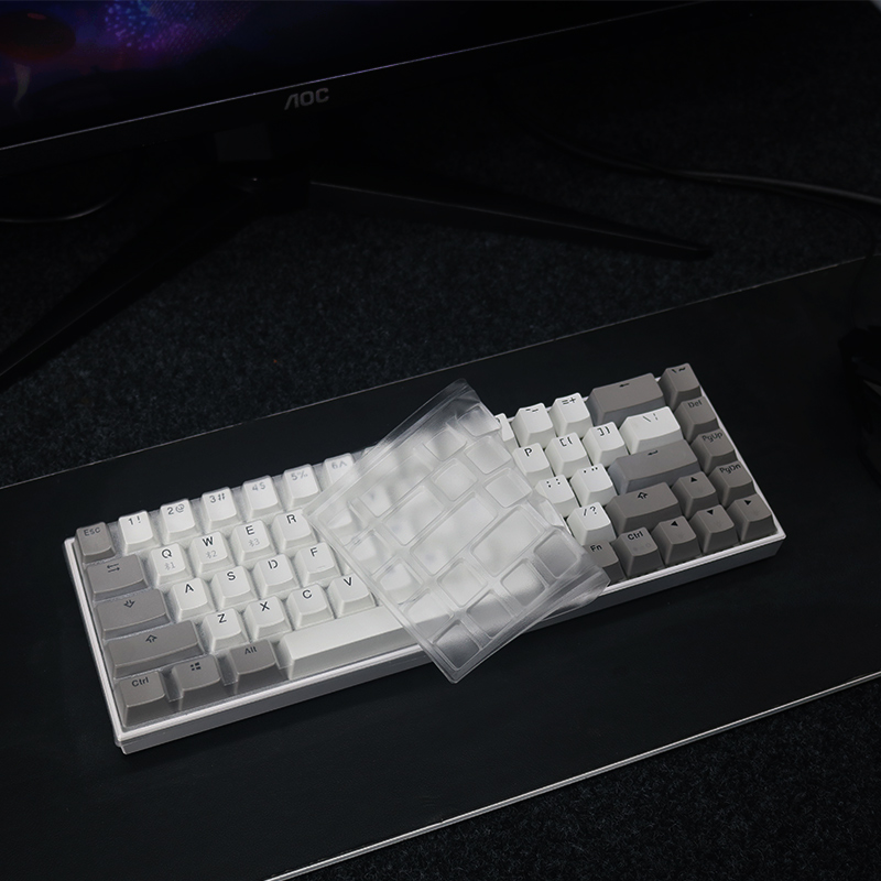 Groin F12 68 key mechanical keyboard protective film keyboard anti-dust waterproof sleeve transparent TPU full coverage