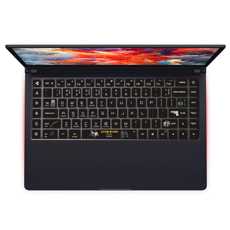 L gửi Timi kê trò chơi này bàn phím TM1801 màng bảo vệ lá 15,6 inch máy tính xách tay dán gà bụi bìa tám thế hệ - Phụ kiện máy tính xách tay túi đựng tablet