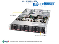 Сервер 超微 sys-2029u-tr4 2u 双路铂金lga3647伺服器 双rtx3090