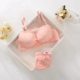 Ren quấn ngực Bra Đen và trắng Không có vòng thép Phụ nữ Tube Top Bra Set Cô dâu cưới đỏ Thu thập đồ lót áo lót đẹp