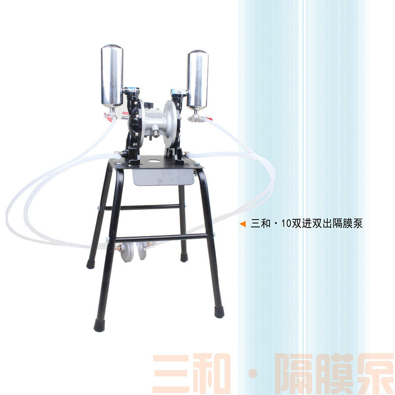 Taiwan San and Double Suction Single - Color Mixed PE PE PE Pneumatic Diaphragm Pump Paint Pump Pump Paint Pump Pump