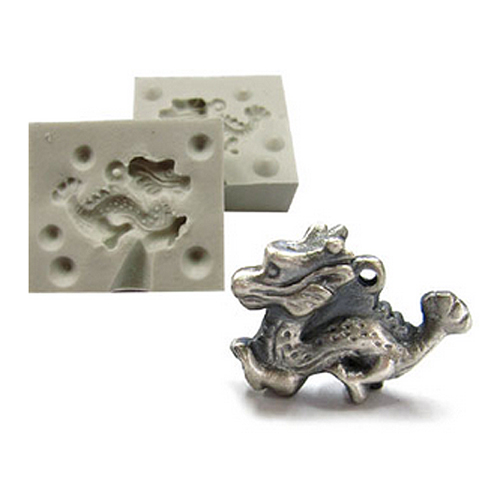 Japan imports silver clay Mitsubishi silver accessories Animal molds Inlaid Frame Professional Solid Rabbit