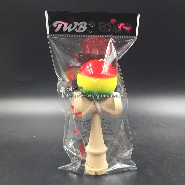 Special Skill Ball Sword Ball Sword Jade Super Stick Hand Feel for the Three Tricolour Kendama Professional Edition Competition