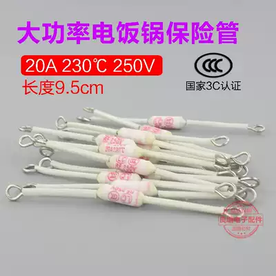 Triangle hemisphere high power rice cooker fuse 20A 230 ℃ 250V accessories