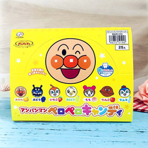 Japan imported snacks Fujia Anpanman milk girl mouth guard fruit bar candy 25 boxes