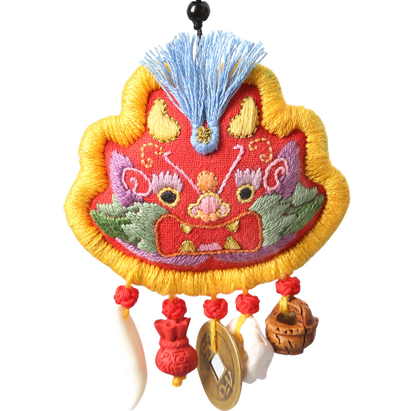 Aka Handmade Peace Amulet Embroidery Kit For - Thumbnail 4