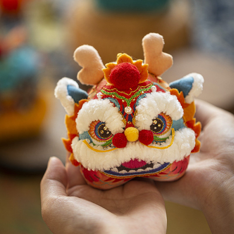 Aka Handmade Embroidery Sachet DIY Material Kit,