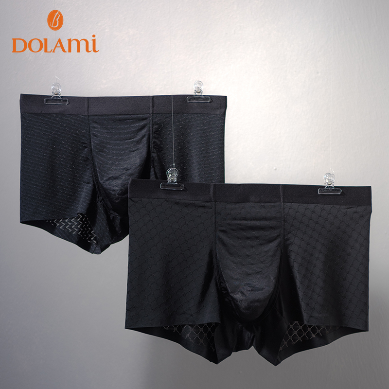 Multi-Latin American men's underwear men's flat corner pants comfortable and breathable four-corner shorts Young Sexy no-dent underpants 2 dress