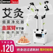 Moxibustion Smoke Exhaust Machine Mobile Smoke Purifier Soldering Smoking Household Equipment In addition to Smoking Health Care Filtration System
