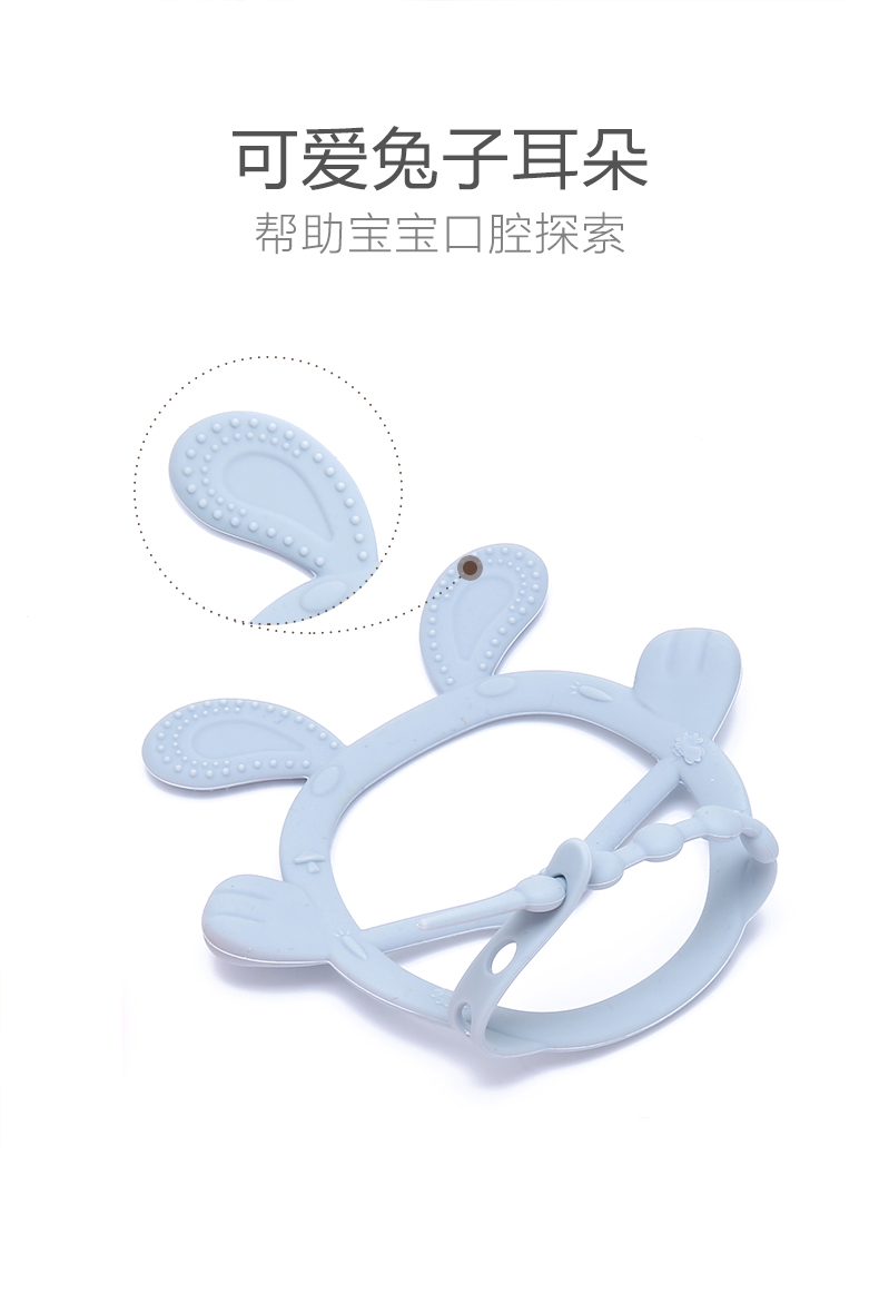 Bé sơ sinh chống ăn kẹo cao su 0-12 tháng cho bé bằng silicon nhét que tạo tác cắn đồ chơi nhạc không độc. - Gutta-percha / Toothbrsuh / Kem đánh răng kem đánh răng nuốt được cho bé