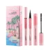 Lông chim bằng lụa mịn mượt bút kẻ mắt + mascara flamingo không thấm nước không nở bắt đầu trang điểm đích thực - Bút kẻ mắt