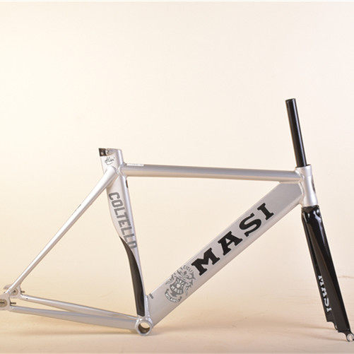 Italy Masi Coltello frame site dead fly fixedgear silver aluminum alloy frame