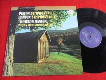 Mercury Piston Symphony No.3 Howard Hanson Dutch*LP Vinyl 1906