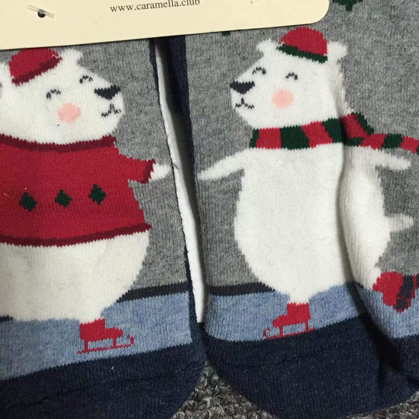 Yuan D cotton dày bé trai và bé gái mùa thu và mùa đông vớ terry ấm vớ dài 20-22cm quần tất cho bé giá tốt