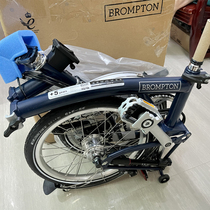 Brand new Brompton UK small cloth folding bike M6L navy blue discontinued color male and female universal