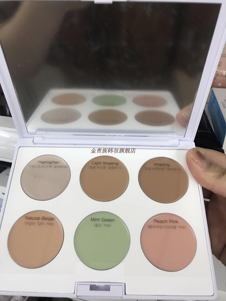 Đại lý độc quyền Hàn Quốc ipkn nhớ lại Keen chỉnh màu son môi nhiều màu son môi + phấn mắt + highlight + khả năng sửa chữa - Bộ sưu tập trang điểm phấn má 3ce
