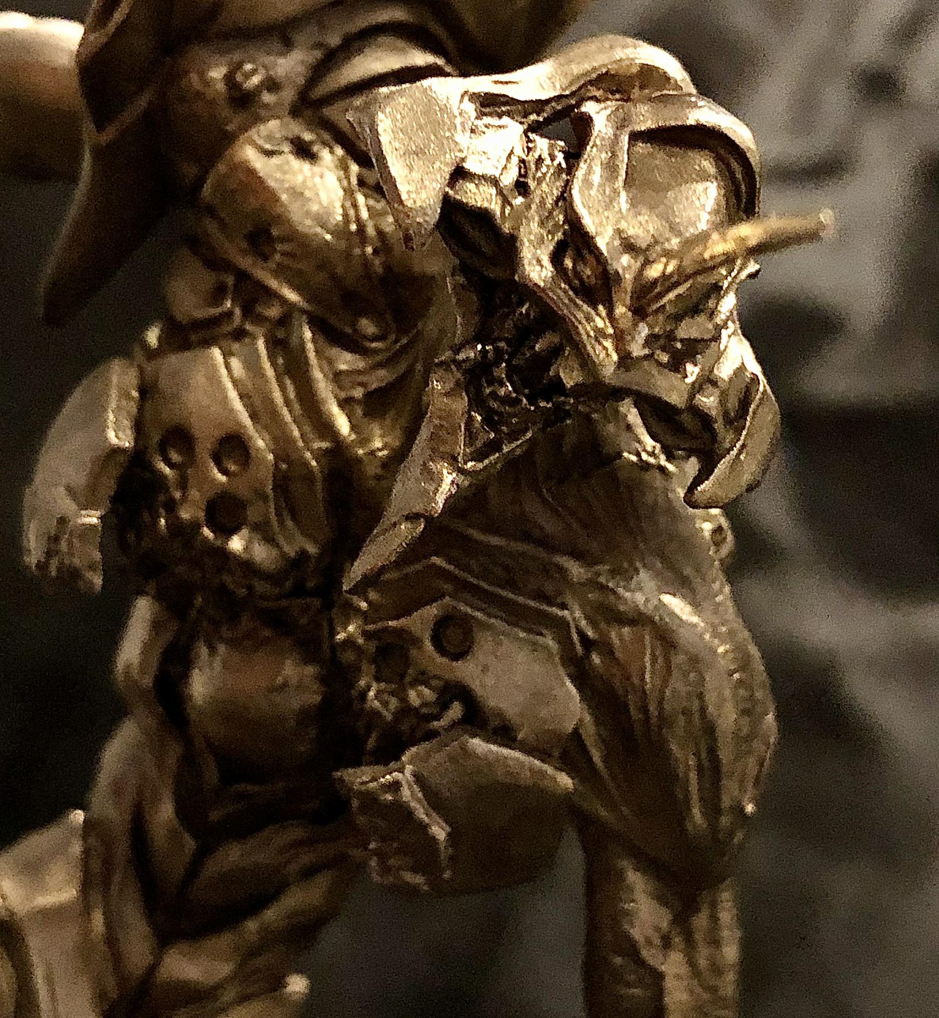 IKKI: Classic Movie Series EVA Junior Machine Bronze Solid Bronze Ordering