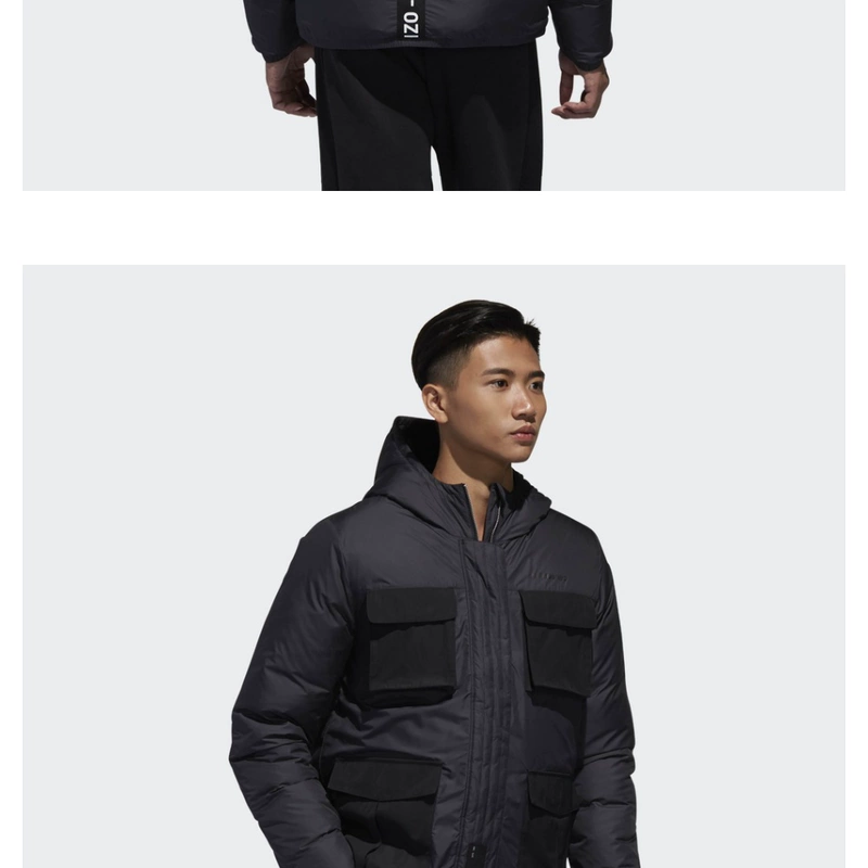 Adidas chính thức  neo M PK MIL DW JKT nam xuống áo khoác DU2393 - Thể thao xuống áo khoác
