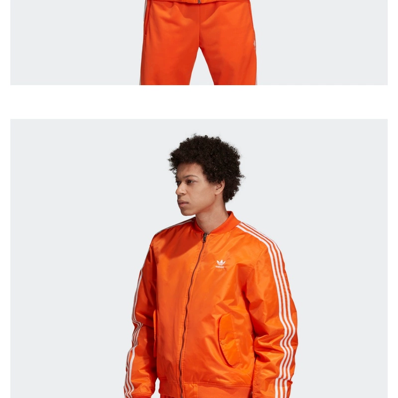 Adidas trang web chính thức Adidas clover quần áo cotton mùa đông nam ED5824ED5825ED5826 - Quần áo độn bông thể thao