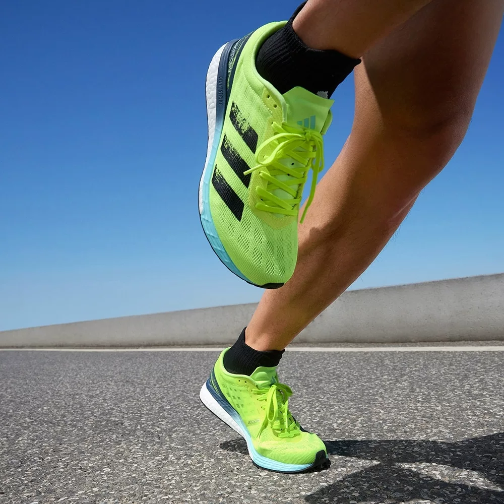 Adidas Adidas Adizero Boston 9 Boost профессиональные соревновательные тренировочные кроссовки мужские все сезоны марафон дорожные тренировки