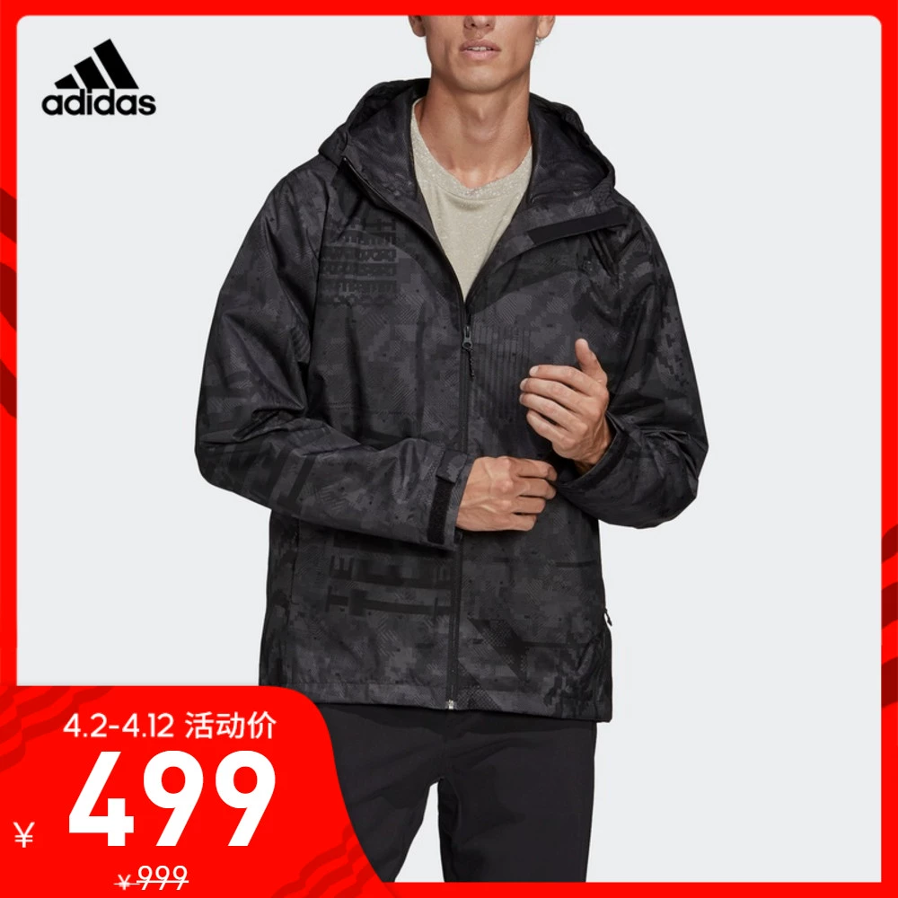 Trang web chính thức của Adidas Adidas Camo Rain J áo khoác thể thao ngoài trời cho nam áo khoác FI2424 - Áo khoác thể thao / áo khoác