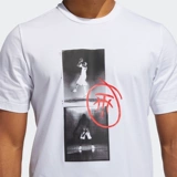 Adidas, баскетбольная спортивная футболка с коротким рукавом, с печатью вашего логотипа