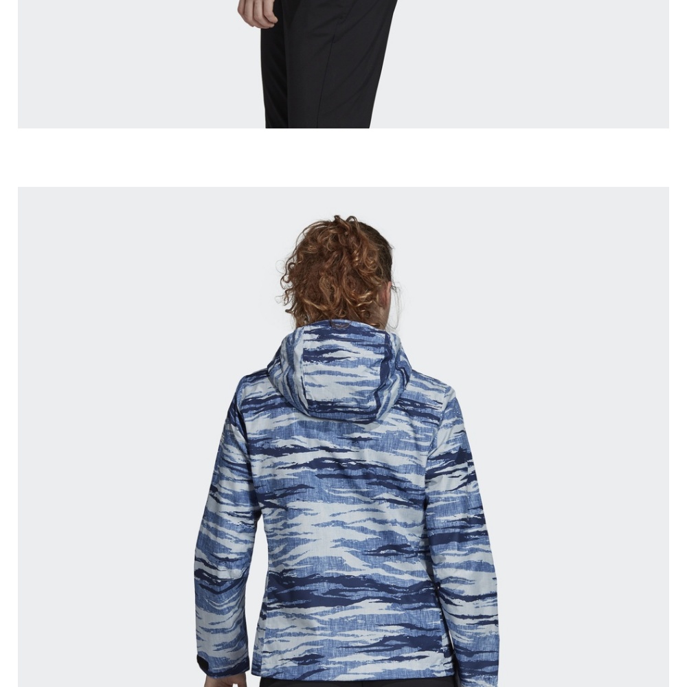 Trang web chính thức của Adidas Áo khoác ngoài trời Adidas W Camo Rain J DZ7256DZ7257 - Áo khoác thể thao / áo khoác áo khoác sport