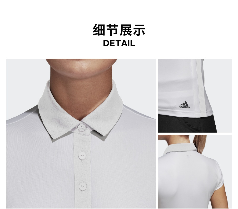 Áo thể thao quần vợt Adidas chính thức của Adidas dành cho nữ - Áo polo thể thao áo phông nam polo