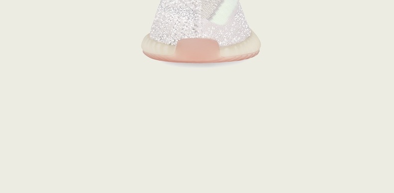 19点抢 阿迪达斯 YEEZY 350 V2 拼接 满天星 男女运动鞋 图6