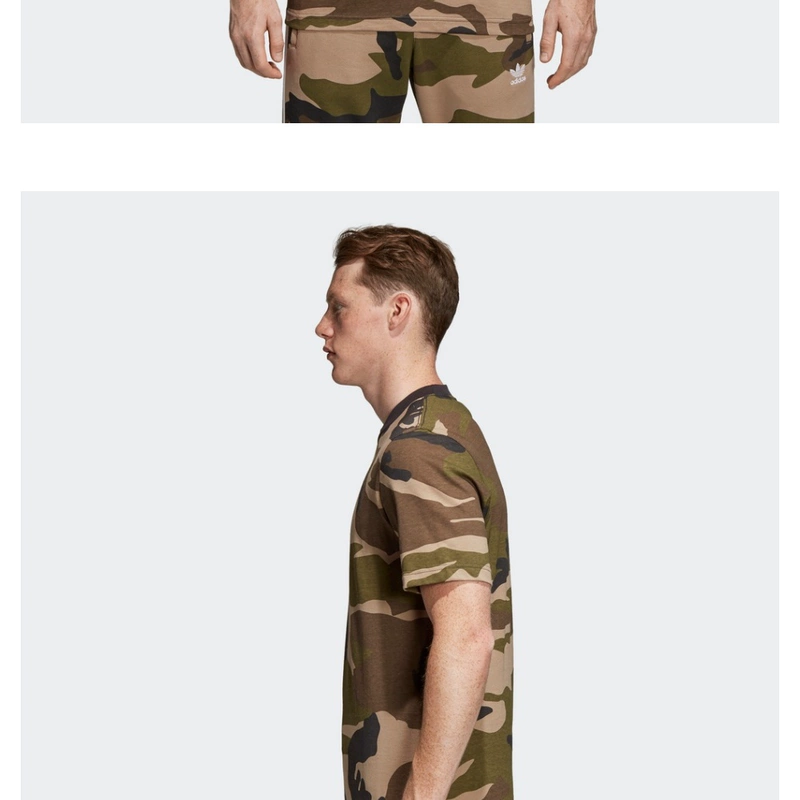 Trang web chính thức của Adidas áo thun nam ngắn tay Adidas clover CAMO TEE DV2067 - Áo phông thể thao