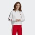 Adidas chính thức áo thun Adidas clover VDAY CREW áo len nữ FH8567 FH8568 - Thể thao lông cừu / jumper áo sweater form rộng Thể thao lông cừu / jumper