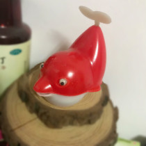 Stock old goods Fat dolphin shape pencil sharpener Rotary pen sharpener Pencil sharpener Pencil sharpener Stationery collection