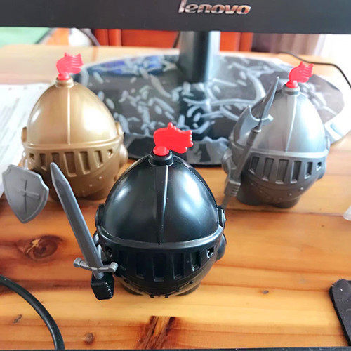 Knight soldier shape turning pen pencil knife pencil knife curling pen knife pen planer stationery collection