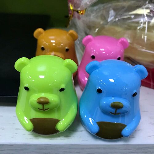 Bear shape pencil sharpener Pencil sharpener Pencil sharpener Pencil sharpener single price