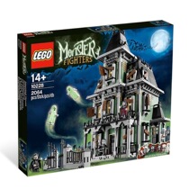 Lego 10228 Monster Warrior Ghost House Assembled Building Blocks LED Light Collectors Edition Toy Model 180142