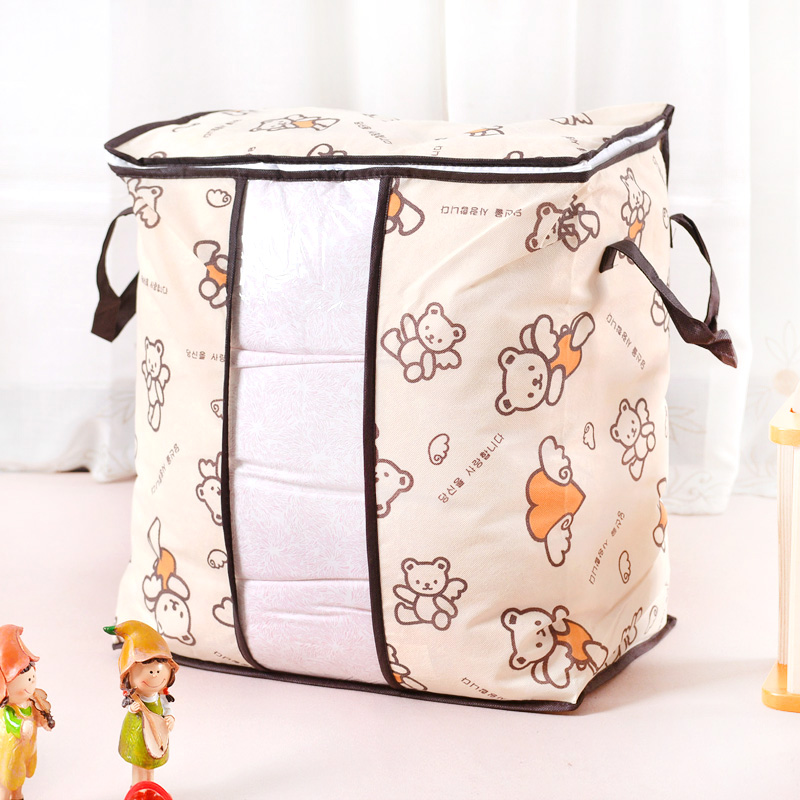 Nahe Korean clothing quilt dust-proof storage bag thickened with handle quilt clothes storage finishing bag
