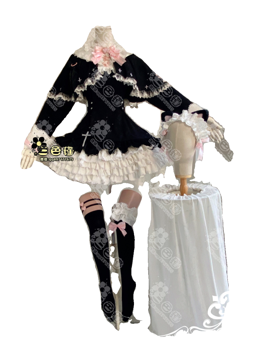 三色瑾定做cos?暗黑Lolita太绝了!_Cosplay女装_淘宝游戏网