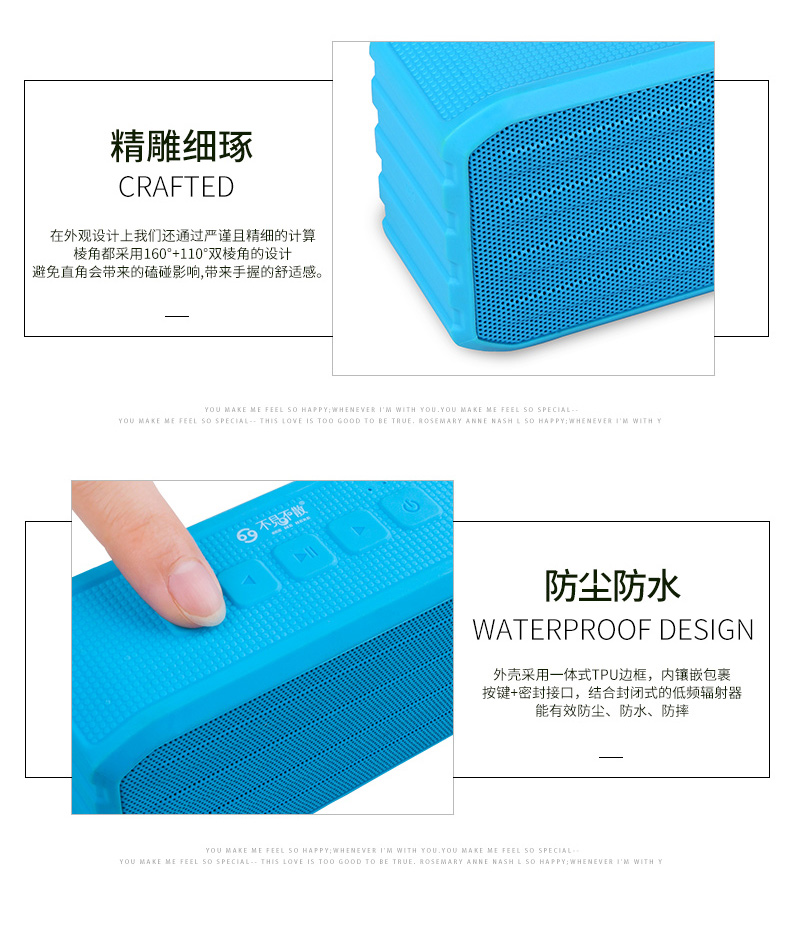 Hẹn gặp lại bạn không phân tán loa không dây bv370 Bluetooth ngoài trời không thấm nước âm lượng lớn đang chạy âm thanh di động siêu bass súng nhỏ bằng thép mini card 3d âm thanh nổi vòm - Trình phát TV thông minh thiết bị thu phát wifi